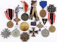 WWI & WWII GERMAN REICH BADGES  & MEDALS