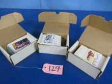 3 BOXES FLEER 1993 BASKETBALL CARDS