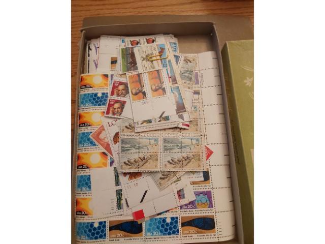 LOT OF OVER $100. FACE IN U.S. MINT STAMPS