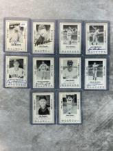 (10) Signed 1979 Cleveland Indians Diamond Greats