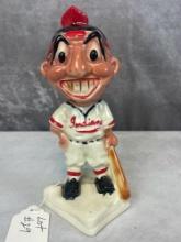 RARE Chief Wahoo Cleveland Indiand Gold Tooth Sanford Bank