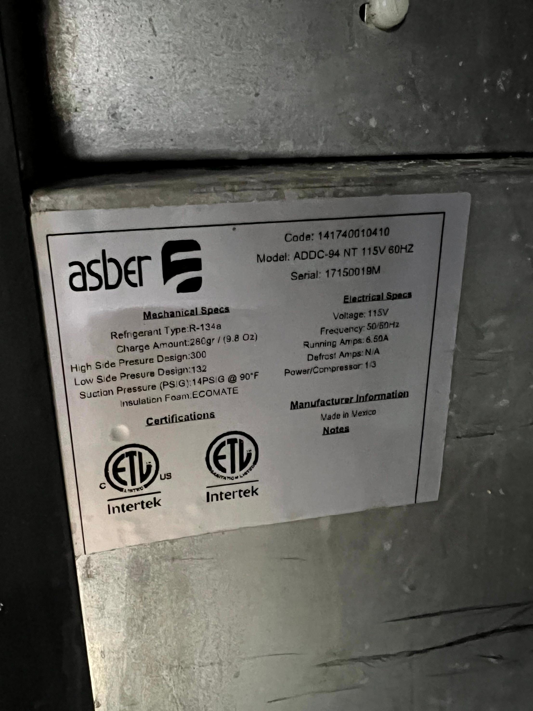 Asber Refrigerated Kegerator