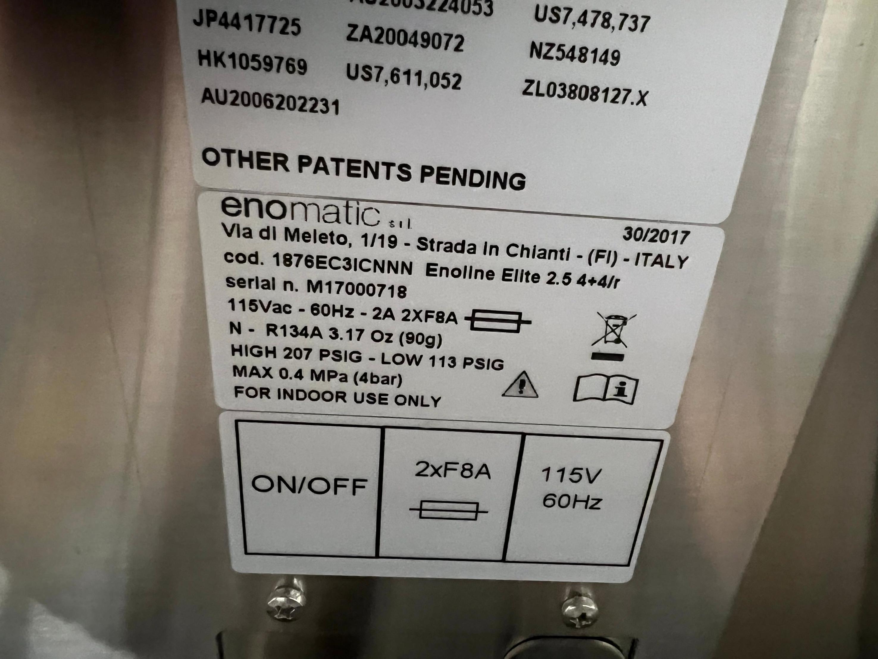 Enomatic Refrigerated Wine Dispenser