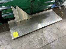 Wall Mount Stainless Shelf
