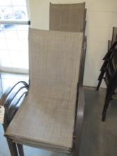 LOT-(12) BROWN /GRAY FABRIC STACKING CHAIRS