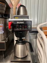 BUNN CW Series Coffee Brewer with Two Pot Warming on Top