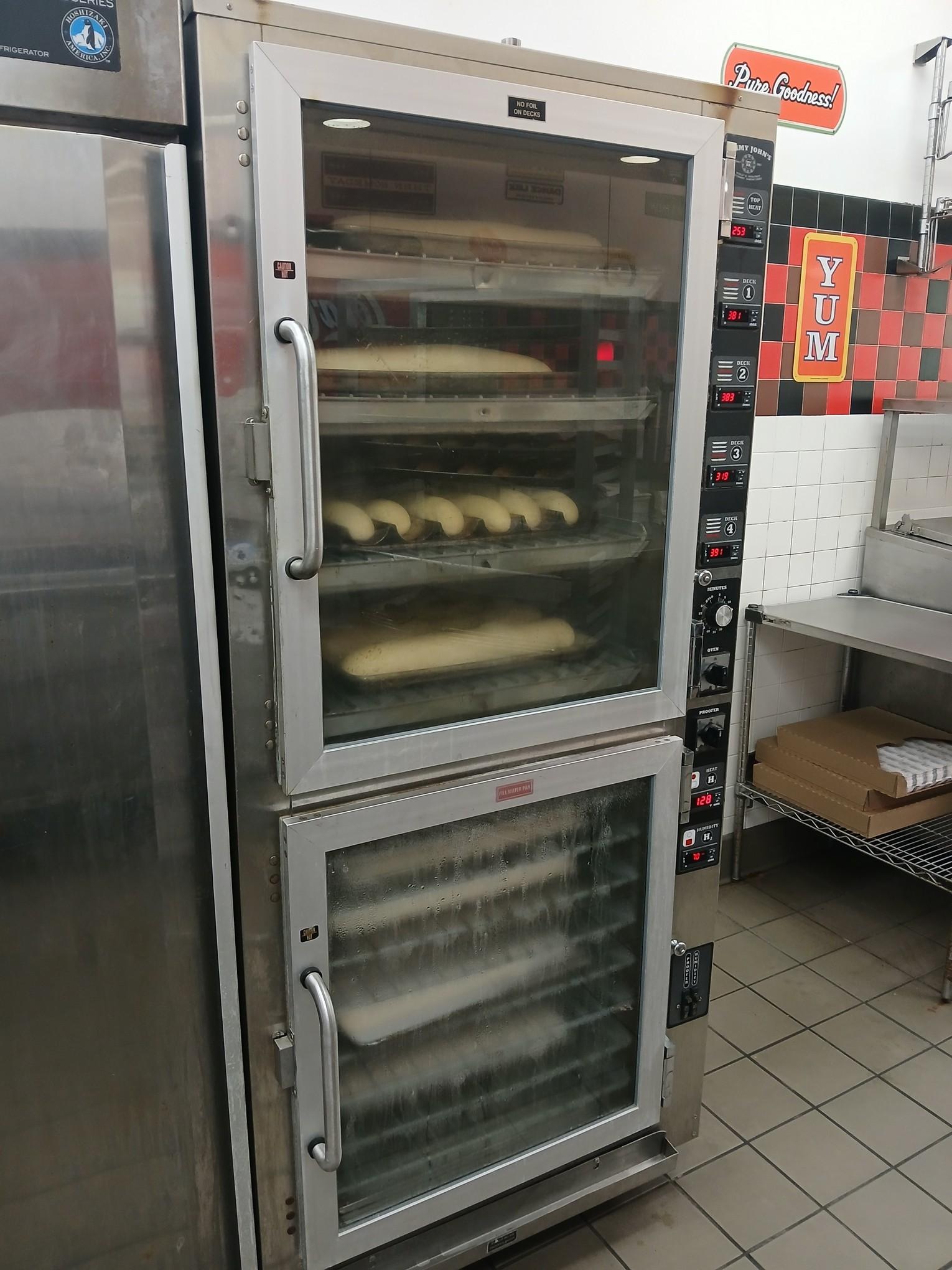PIPER PRODUCTS Double Stack Bread Making Center / Convection Oven Proofer