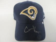 Cooper Kupp of the LA Rams signed autographed team logo hat PAAS COA 483