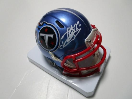 Derrick Henry of the Tennessee Titans signed autographed mini football helmet PAAS COA 806
