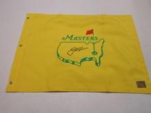 Jack Nicklaus PGA signed autographed Masters Pin Flag Jack Nicklaus Authentic Hologram