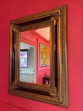 Heavily Adorned Framed Mirror