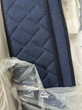 Queen Size Mattress Blue Pillow Topper (new, in box)
