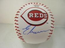 Elly De La Cruz of the Cincinnati Reds signed autographed logo baseball PAAS COA 164