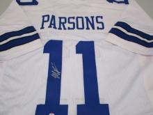 Micah Parsons of the Dallas Cowboys signed autographed football jersey PAAS COA 446