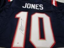 Mac Jones of the New England Patriots signed autographed football jersey PAAS COA 116