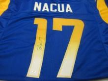 Puka Nacua of the La Rams signed autographed football jersey PAAS COA 881