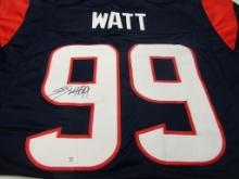 JJ Watt of the Houston Texans signed autographed football jersey PAAS COA 789