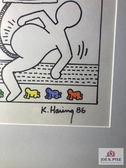 Original Drawing by Keith Haring 1986