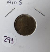 1910-S Lincoln Cent