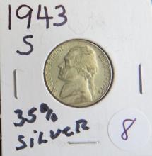 1943-S Jefferson Nickel