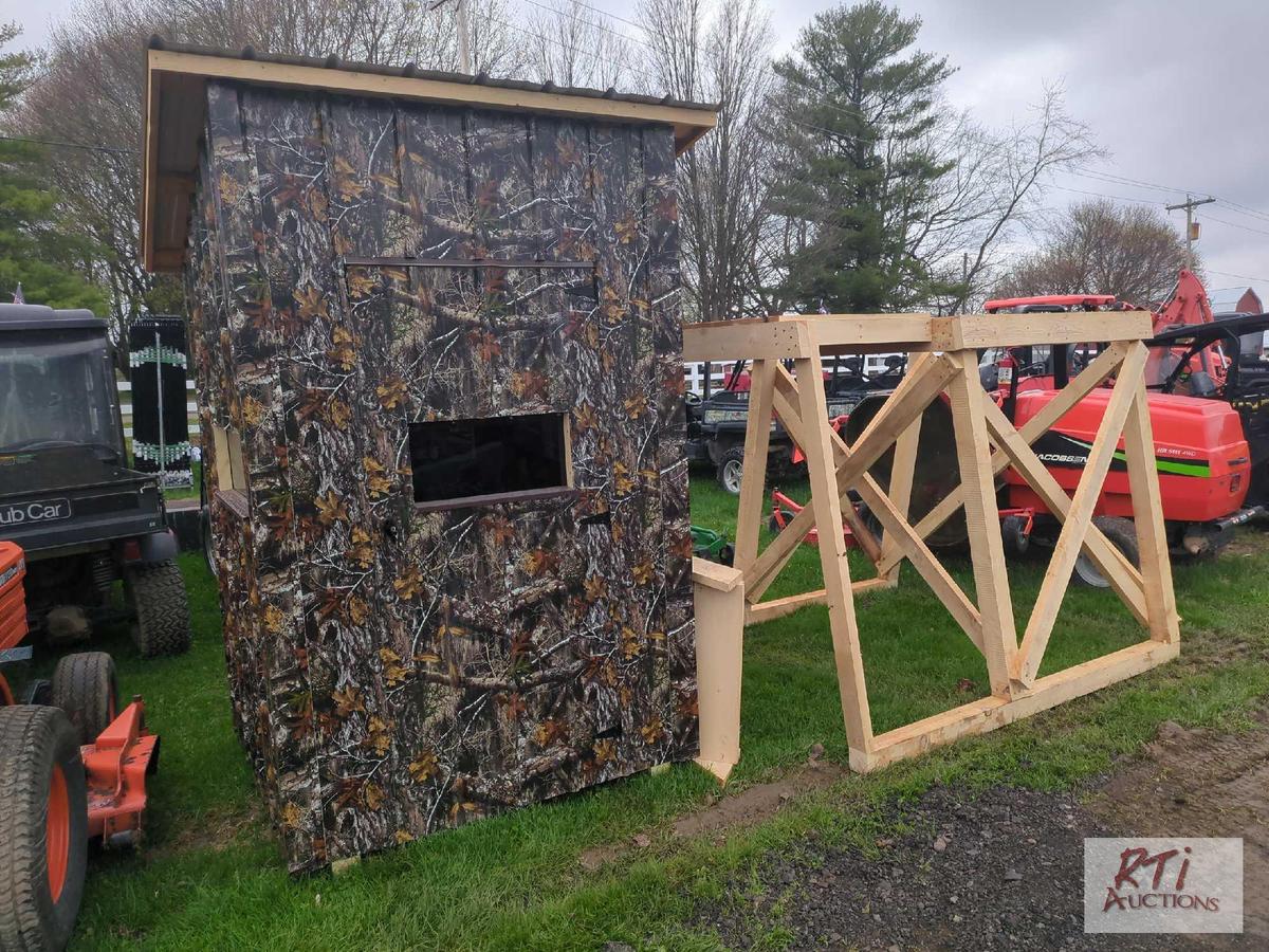 6X6 Hunting blind stand