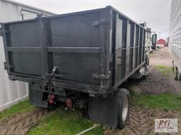 2012 International Terra Star single axle dump truck, Godwin 12ft steel body, automatic