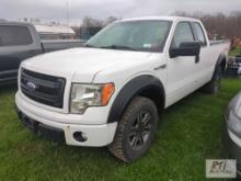 2013 Ford F-150 STX extended cab pickup, 4WD, PW, PL, A/C, 175,859 miles, includes set of tires and