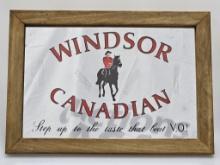 Windsor Canadian "Mountie" Bar Mirror - Framed