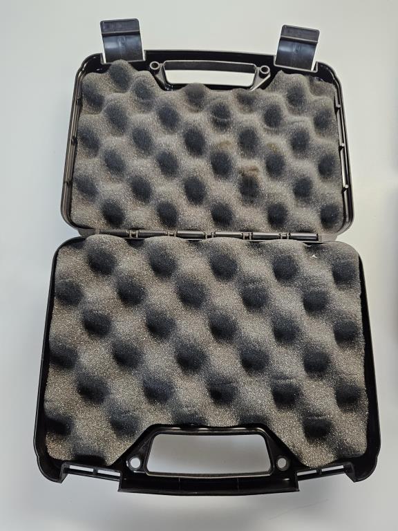 Walther & Charter Arms Hard Shell Pistol Cases (2)