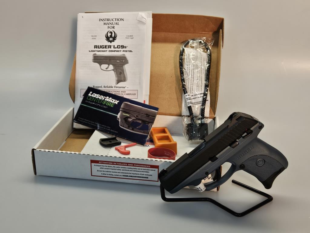 Ruger LC9s 9mm, 3.12", 7rd, Fixed Sights, Titanium