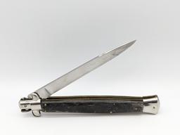 Very Large Wandy Inox Stiletto Switchblade Knife
