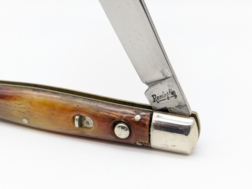 Rare Remington R655 Fishtail Switchblade Knife