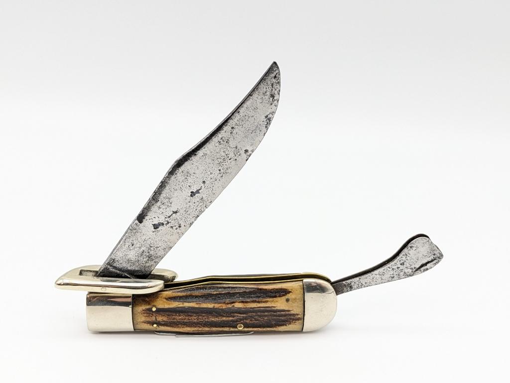 WW2 Era Marbles Fourth Model Saftey Folding Knife