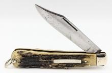 William Rodgers Sheffield Stag Lockback Knife