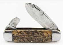 Napanoch Knife Co. Jig Bone Sunfish Toenail Knife
