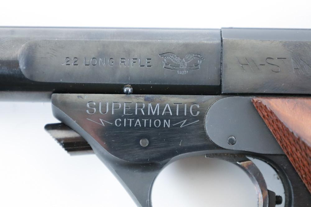 Hi-Standard Supermatic Citation 104 .22 LR Pistol