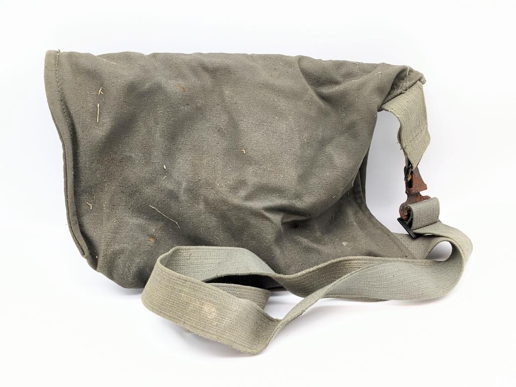 Vintage US Military M9A1 Side Filter Gas Mask