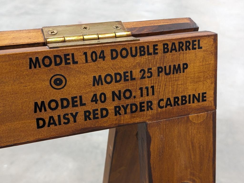 Fantasy Daisy Red Ryder BB Gun Display Stand