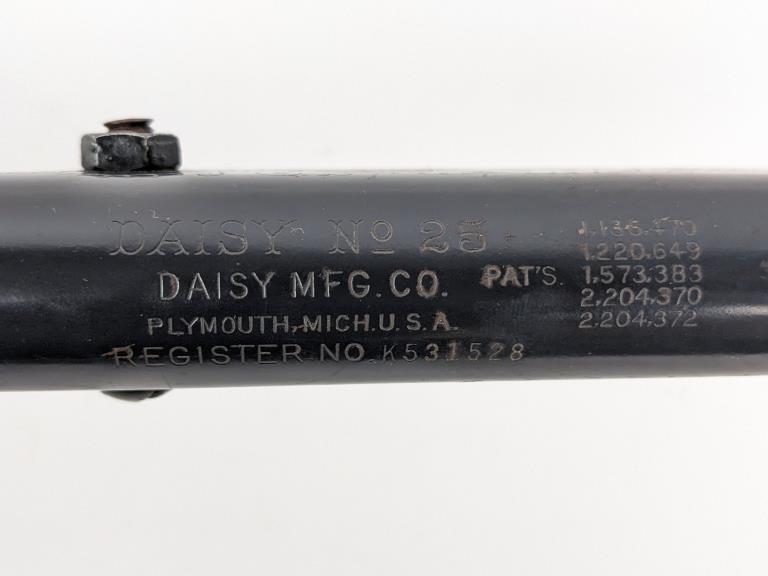 Vtg Daisy Model 25 Pump Action BB Gun