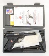 Ruger MK III .22 LR Semi-Automatic Pistol w/ Case
