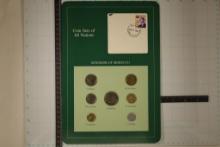 COIN SETS OF ALL NATIONS "KINGDOM OF MOROCCO" 7
