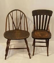 PAIR OF SIDE CHAIRS