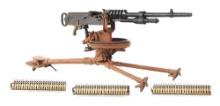 (N) VERY COLLECTIBLE AND FUN TO SHOOT WWI FRENCH MODEL 1914 HOTCHKISS MACHINE GUN ON U.S. STANDARD P