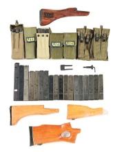 LARGE LOT OF UZI PARTS KITS, PARTS, AND ACCESSORIES.