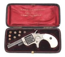 (A) CASED AND ENGRAVED COLT NEW LINE SINGLE ACTION REVOLVER.