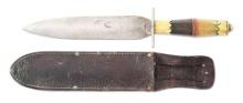 LARGE EXTREMELY RARE SCAGEL MADE VL&A MARKED KNIFE.