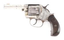 (A) RARE COLT MODEL 1878 SHERIFFS MODEL DOUBLE ACTION REVOLVER ATTRIBUTED TO ARKANSAS TOM, A MEMBER