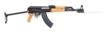 (M) EXCELLENT PRE-BAN POLYETCH AKS-762 SPIKER UNDERFOLDER SEMI-AUTOMATIC RIFLE WITH BOX.