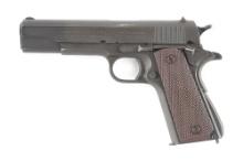 (C) COLT M1911A1 SEMI-AUTOMATIC PISTOL WITH HOLSTER (1943).