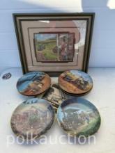 COLLECTIBLE PLATES, PICTURES, LITERATURE